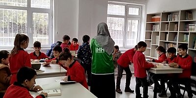 Helvadere’de Kütüphane Sevinci