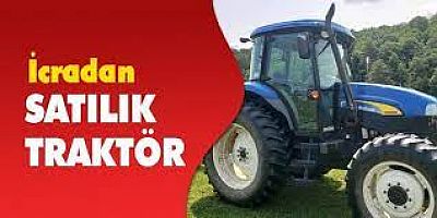 İcradan Satılık Traktör