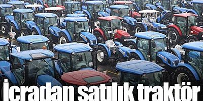 İcradan Satılık Traktör