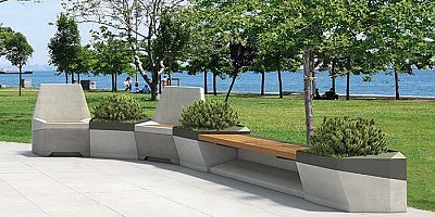 Kent mobilyası ve beton taş alınacak