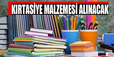 Kırtasiye Malzemesi Alınacak